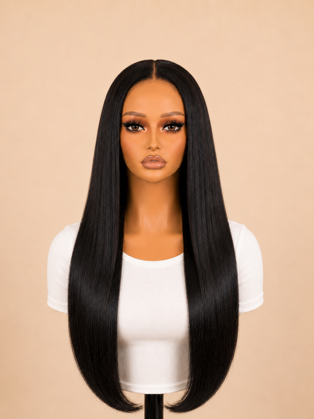32" Sleek Straight Wig –13x6 HD Lace