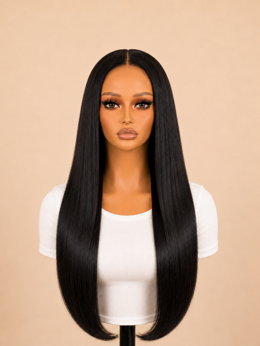 32" Sleek Straight Wig –13x6 HD Lace