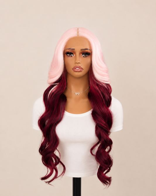 T-Part Lace Frontal Wig – 28"